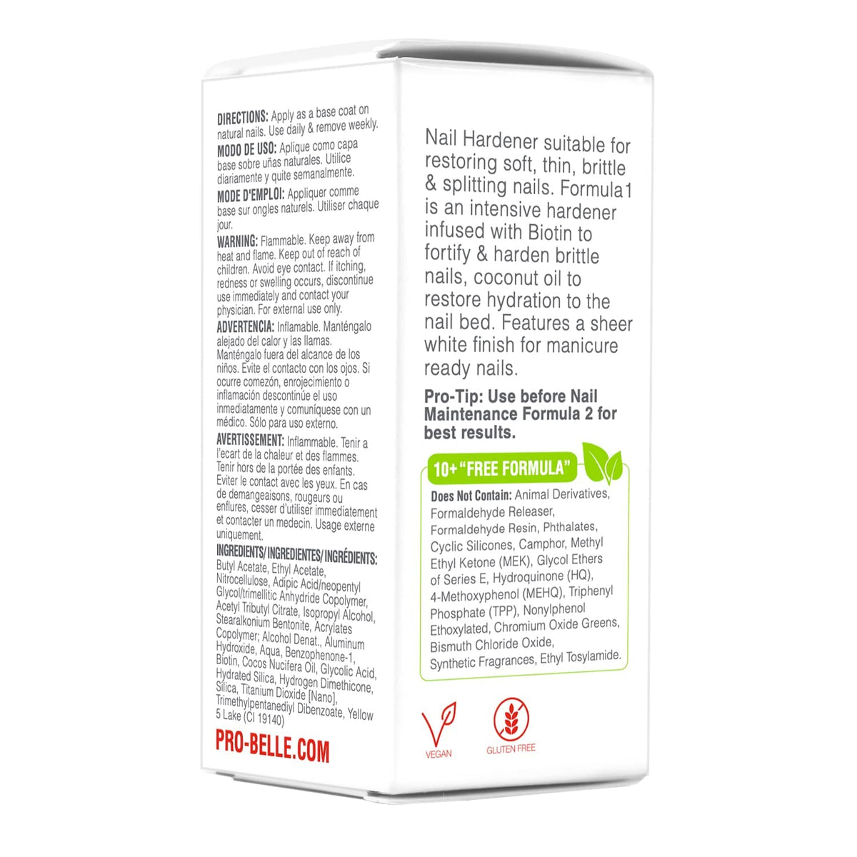 Probelle on bathroom vanity in lifestyle scene showing daily routine convenience benefit