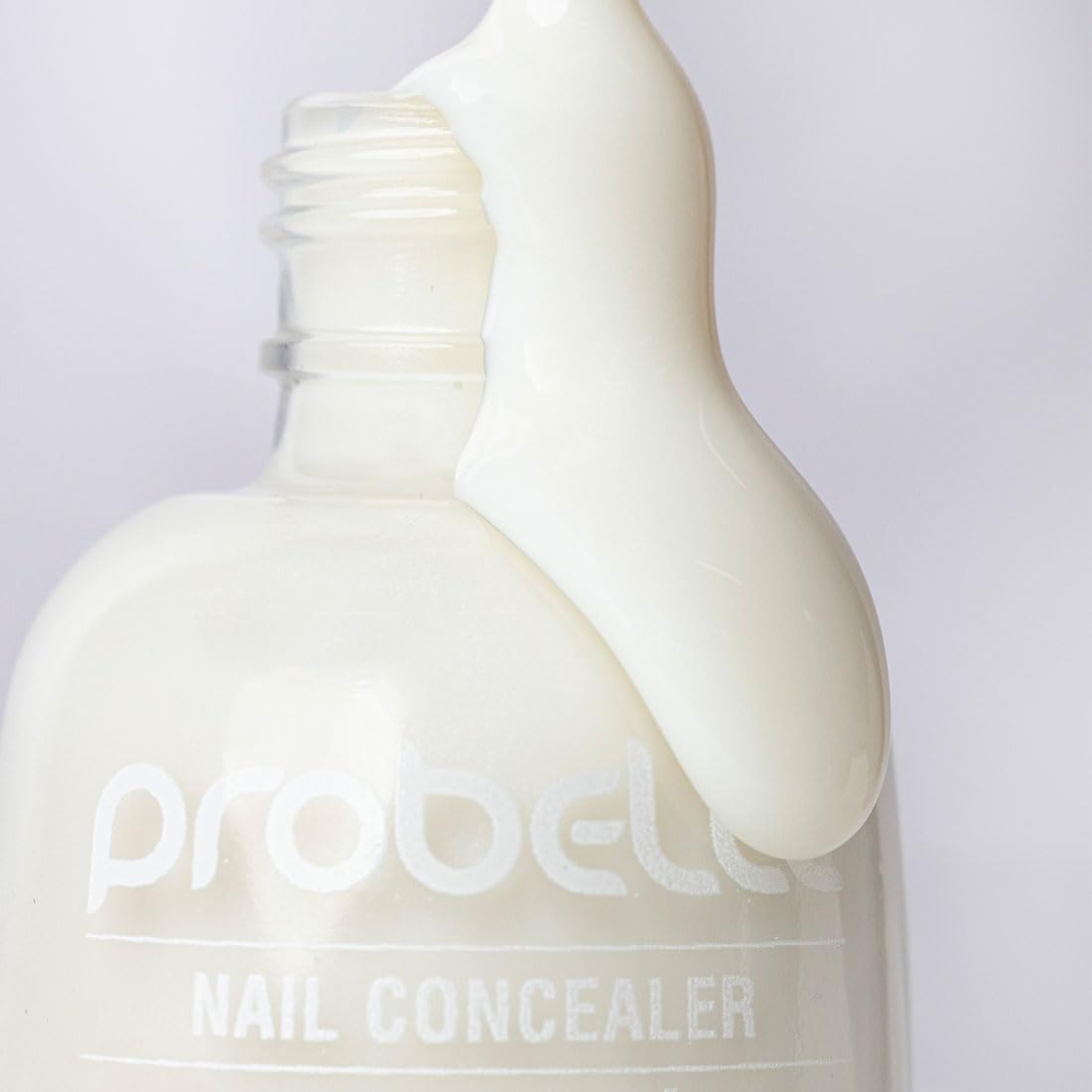 Probelle lifestyle hand with manicure showing natural-looking radiant nails