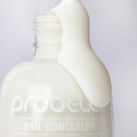 Probelle lifestyle hand with manicure showing natural-looking radiant nails