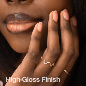 Probelle before and after nails comparison showing improved nail surface strength