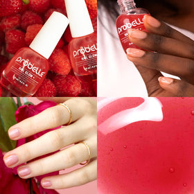 Probelle brush applying product illustrating easy application and control