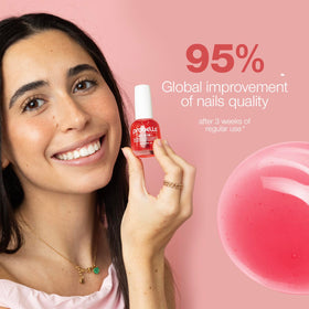 Probelle product texture close-up highlighting glossy, buildable jelly finish