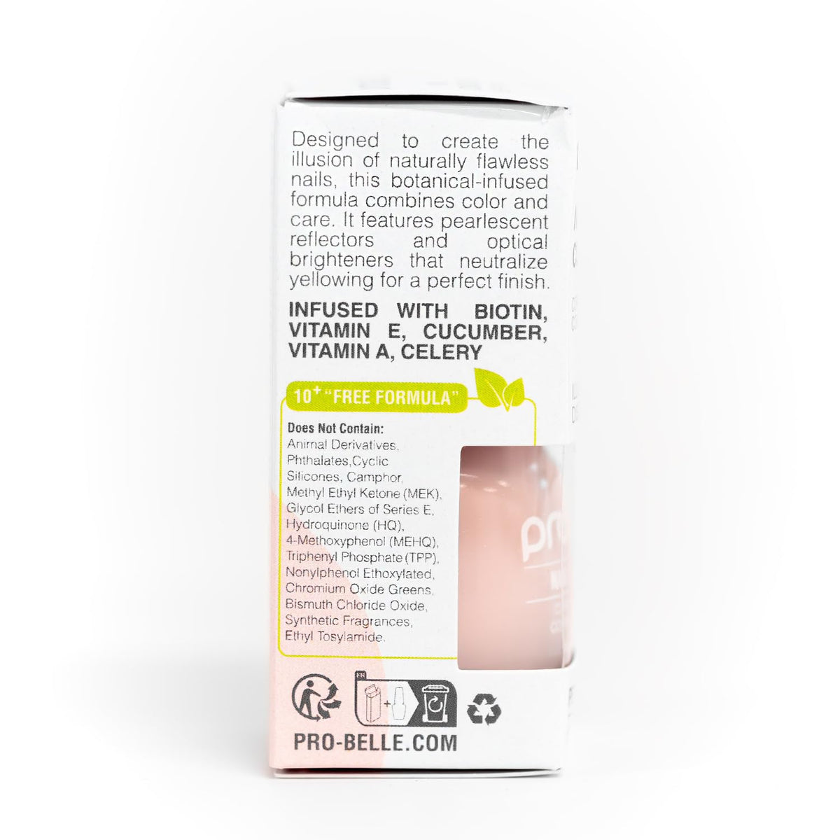 Probelle packaging with Made in USA badge signaling quality and origin