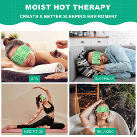 ProCIV opened pouch activating heat to deliver moist warmth