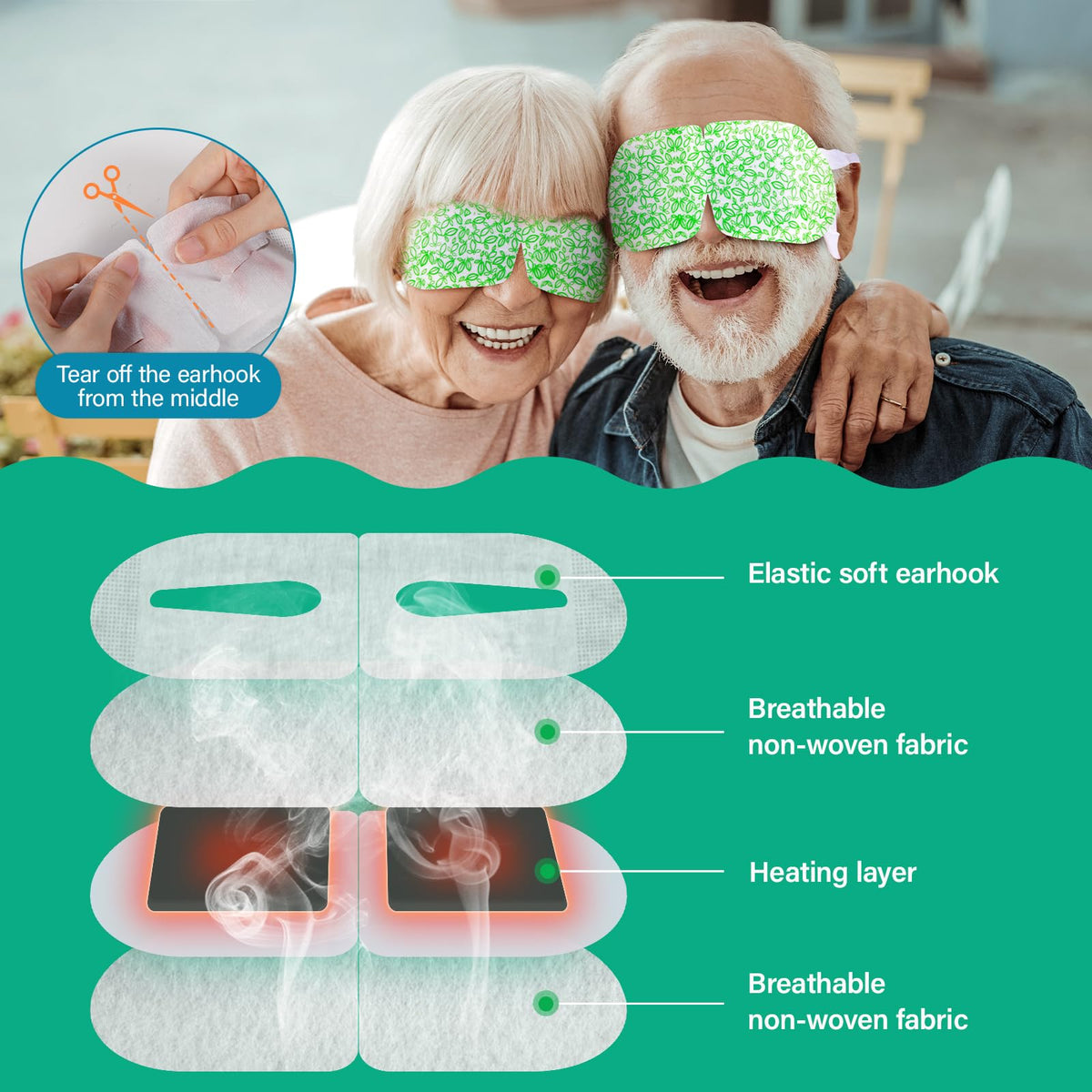 ProCIV mask worn in bedroom conveying restful relaxation benefits