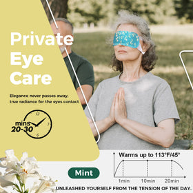 ProCIV mask in use on a person relaxing, delivering moist-warm comfort