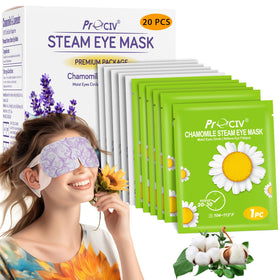 ProCIV mask in hand to show scale and single-use size