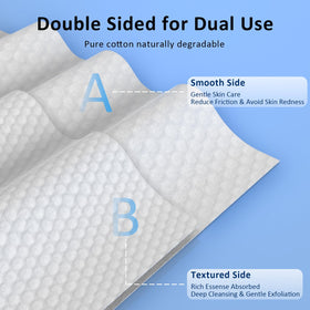 ProCIV wipe beside a coin showing extra-large size for full lid coverage