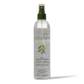 Proclaim bottle front view showing label and benefits for detangling