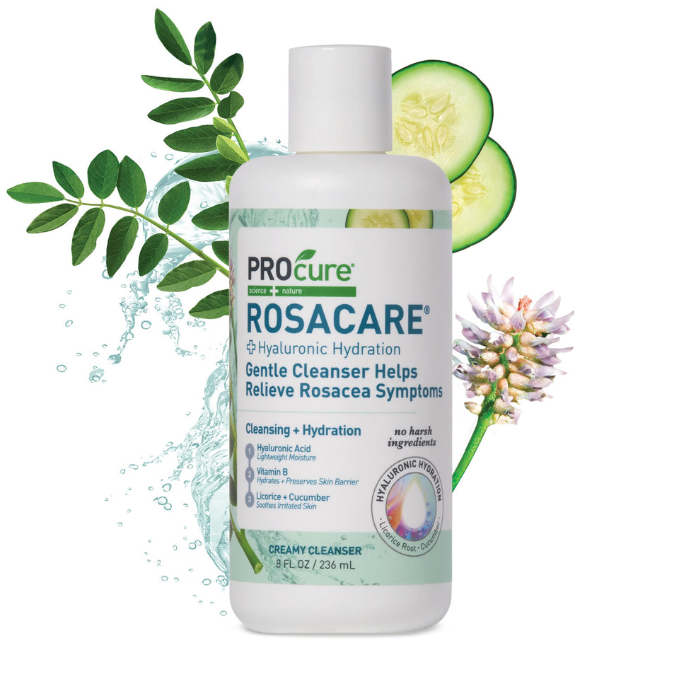 PROcure Rosacare front packaging showing calm, clean design and benefits