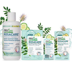 PROcure tube beside sunscreen showing travel-friendly 2 fl oz size