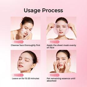 PROF.LING before-and-after comparison illustrating brighter hydrated skin