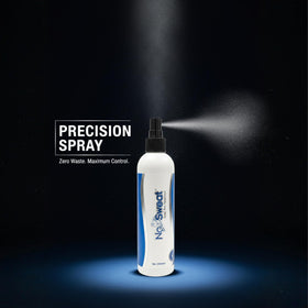 Professional Hair Labs being applied to scalp area showing improved adhesive readiness
