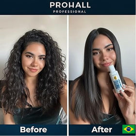 Prohall Select One placed in bathroom setting suggesting home salon results