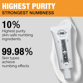Proinnate ingredient label with menthol arnica and emu oil for soothing benefits