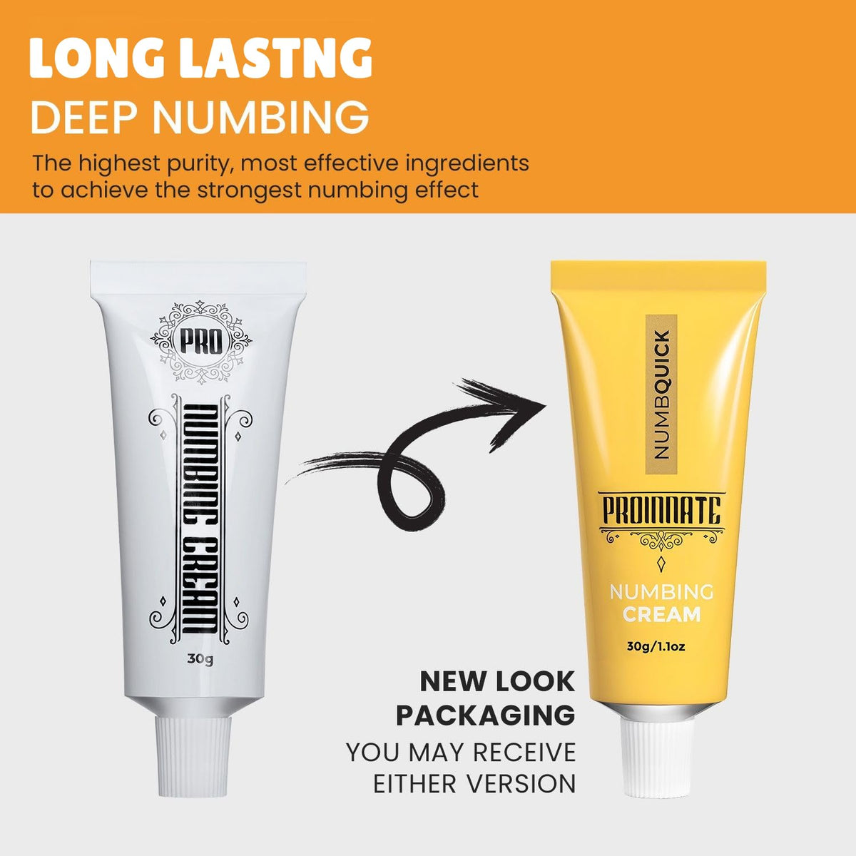 Proinnate cream texture close-up highlighting smooth non-greasy finish and cooling feel
