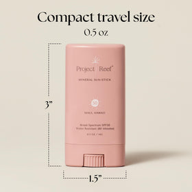 Project Reef applied to shoulder showing water-resistant coverage during activities