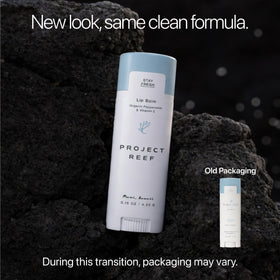 Project Reef open tube texture revealing smooth balm for quick hydration