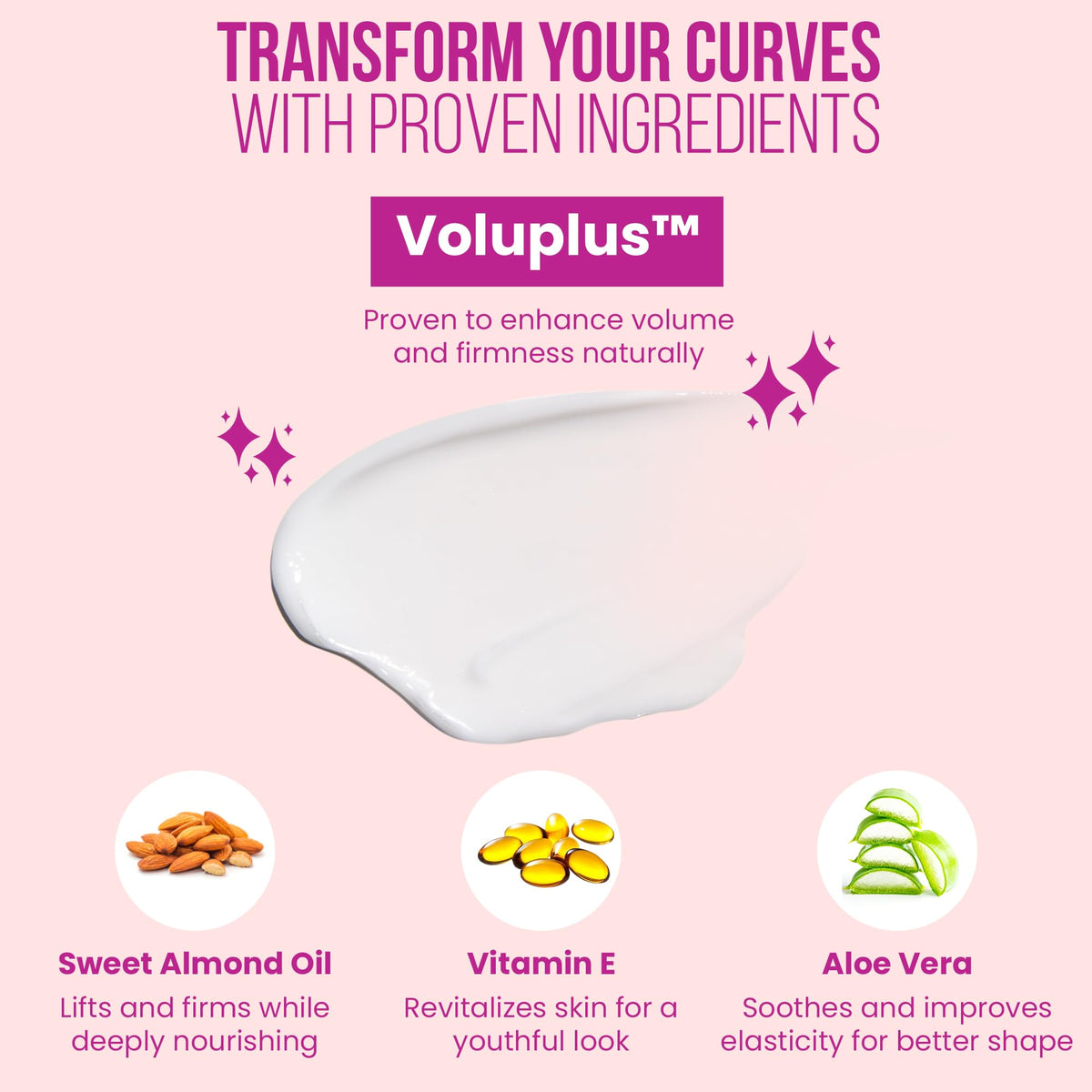 ProLab Organics applied to bust area showing gentle massage technique
