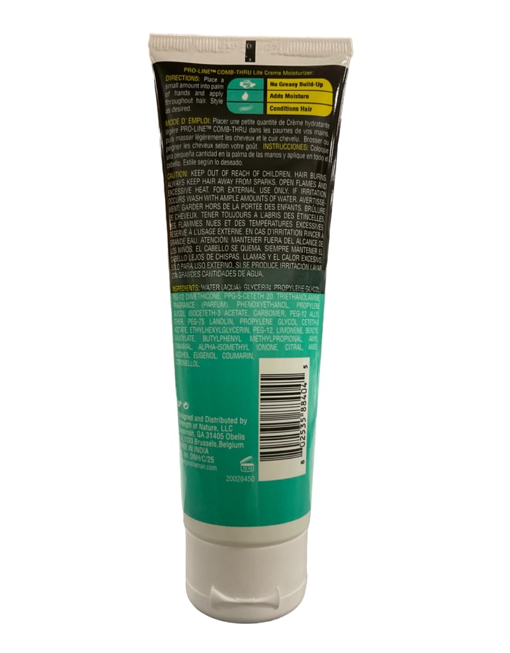 PROLINE close-up of Lite-Crème texture demonstrating lightweight hydration