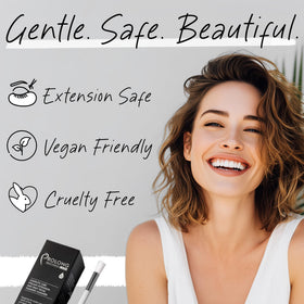PROLONG LASH lifestyle on a bathroom shelf conveying professional everyday use