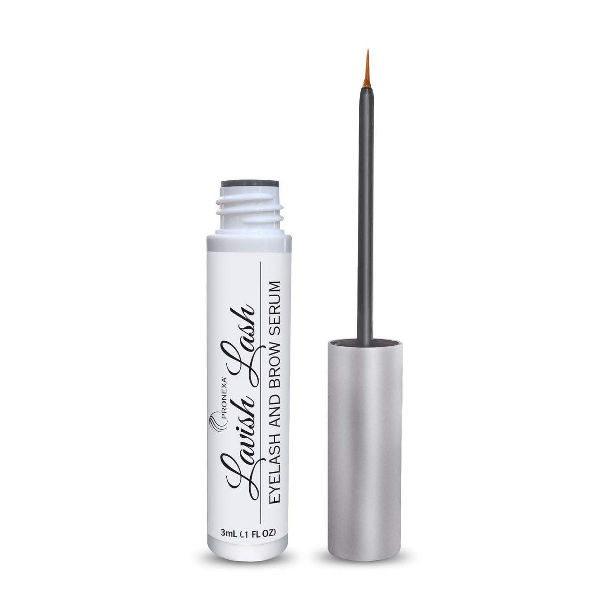 Pronexa Lavish Lash front packaging showing bottle and branding, conveys professional results