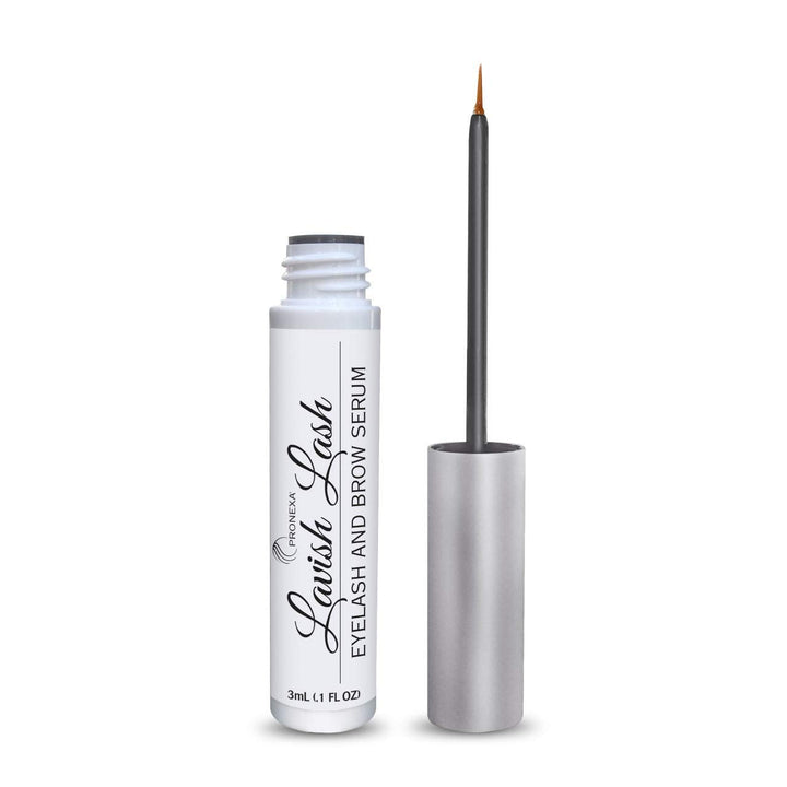 Pronexa Lavish Lash front packaging showing bottle and branding, conveys professional results