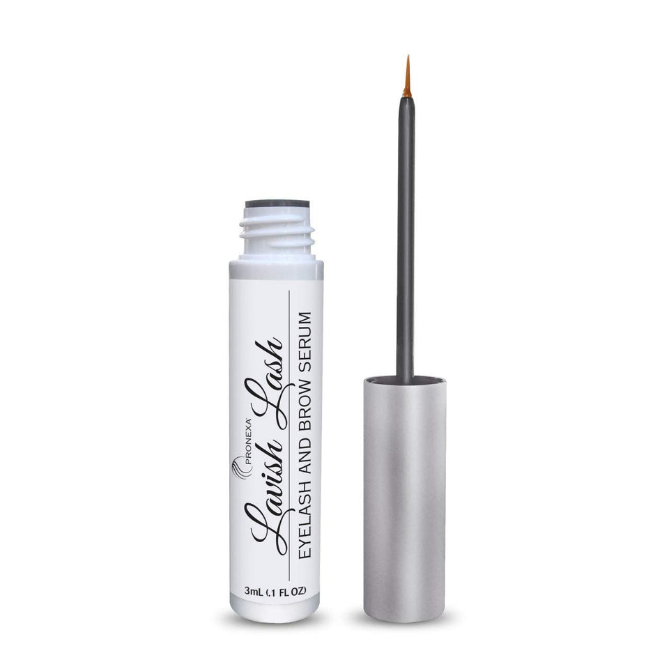 Pronexa Lavish Lash front packaging showing bottle and branding, conveys professional results