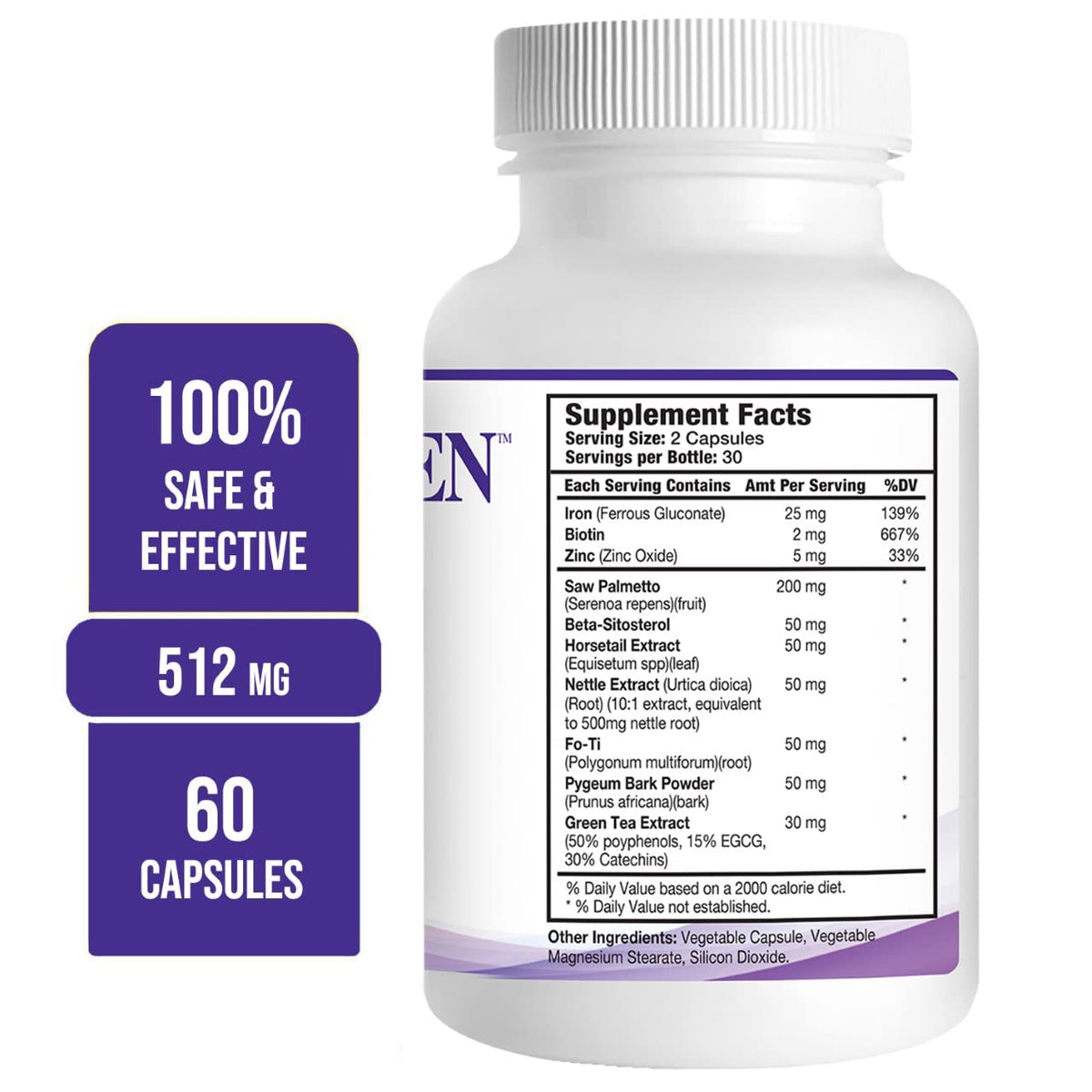 Pronexa Propidren open bottle with softgel capsules to illustrate daily dosage and ease of use