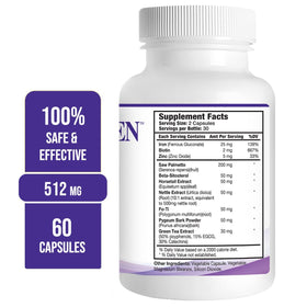 Pronexa Propidren open bottle with softgel capsules to illustrate daily dosage and ease of use