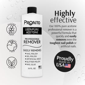 Pronto bottle cap detail for secure seal and spill prevention benefit