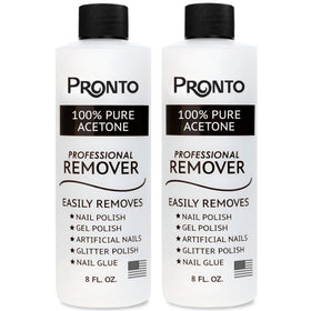Pronto bottle front label showing product and capacity for quick identification