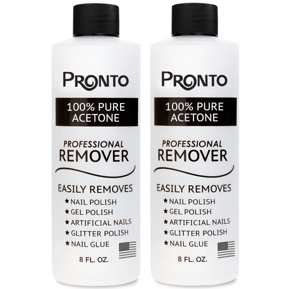 Pronto bottle front label showing product and capacity for quick identification