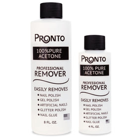 Pronto front 12oz bottle showing label and benefit quick removal