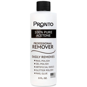 Pronto front label 8oz bottle showing product identity and capacity benefit