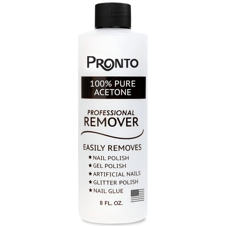 Pronto front label 8oz bottle showing product identity and capacity benefit