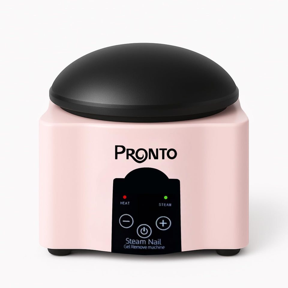 Pronto electric nail soaking bowl front view showing compact design and quick setup benefit