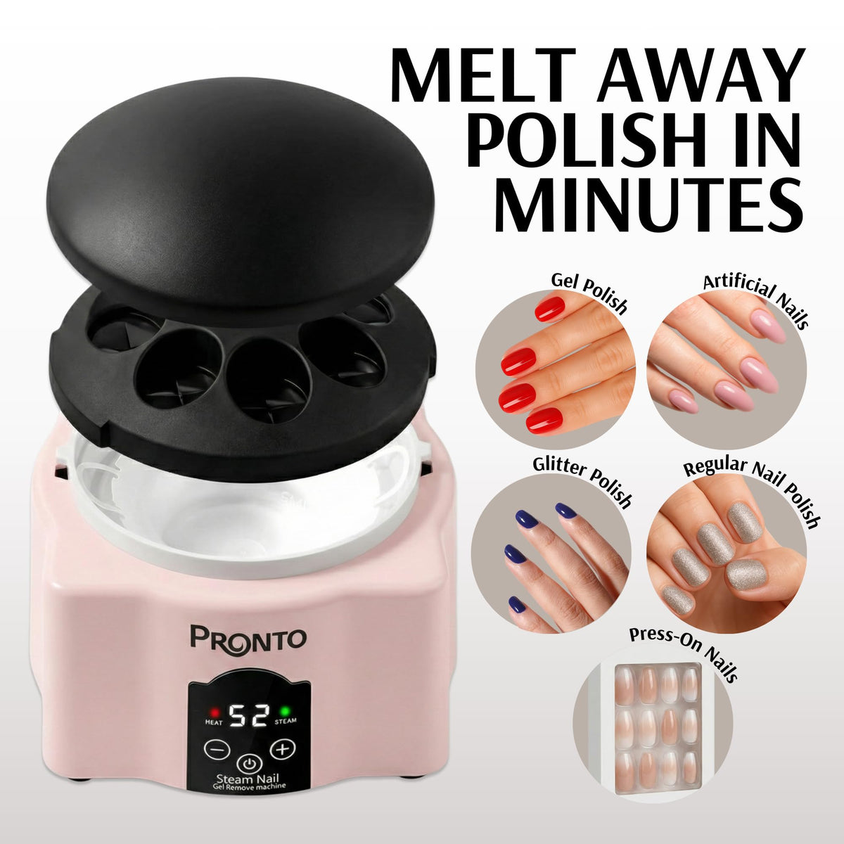 Pronto placed in a salon setting showing professional-ready performance benefit