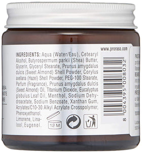 Proraso applying paste into beard demonstrating deep-cleaning benefit