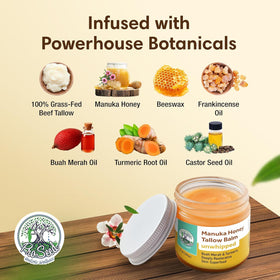 ProSeed Holistic Wellness texture close-up of dense unwhipped balm for long-lasting hydration