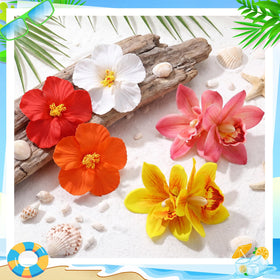 ProSuites in hair lifestyle shot demonstrating tropical look for beach photos