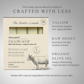 PROVENCE ESSENTIALS soap staged in bathroom setting illustrating neutral unscented option for sensitive skin