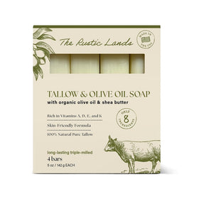 PROVENCE ESSENTIALS soap bars next to towel and shower items in a bathroom lifestyle setting, promotes daily use