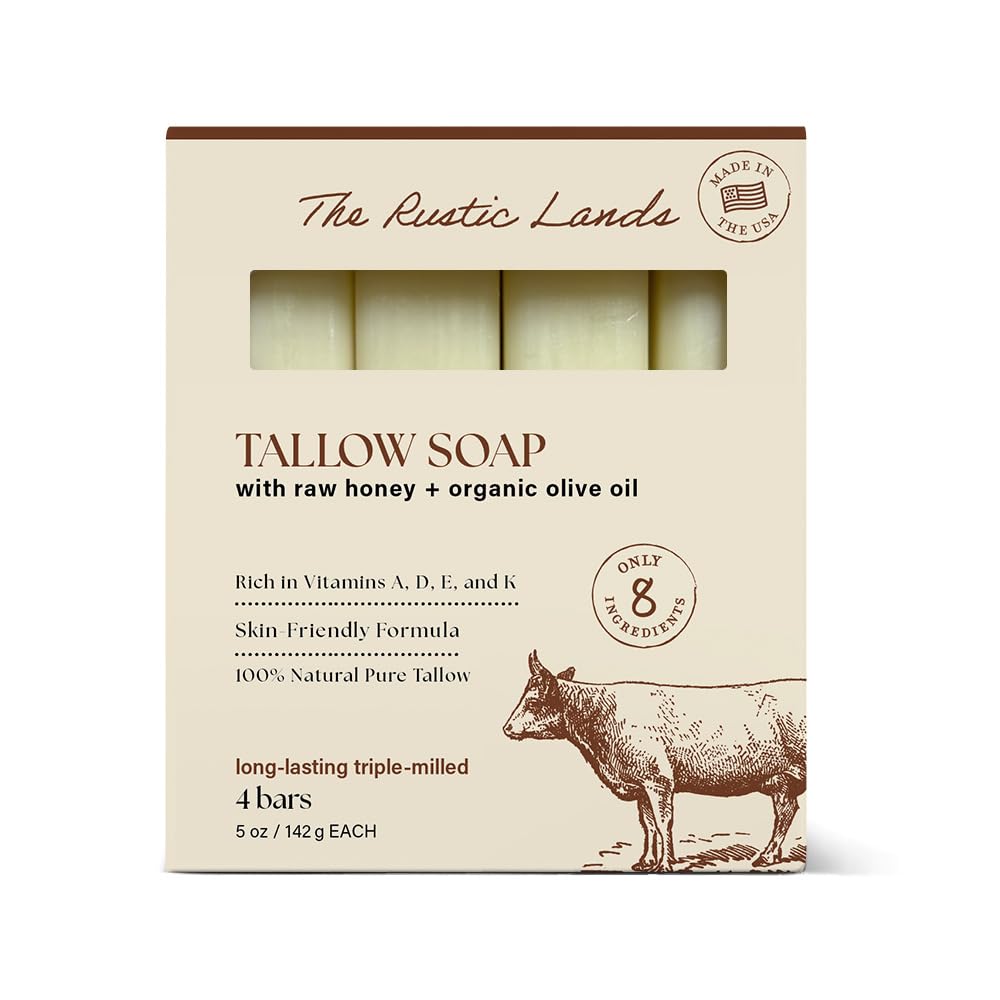 PROVENCE ESSENTIALS product label listing tallow, honey, olive oil for transparency