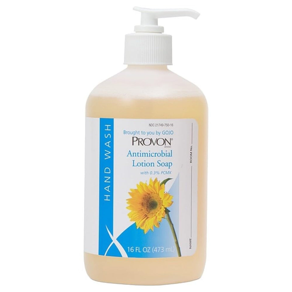 Provon 16 oz pump front label showing product and conditioning benefit