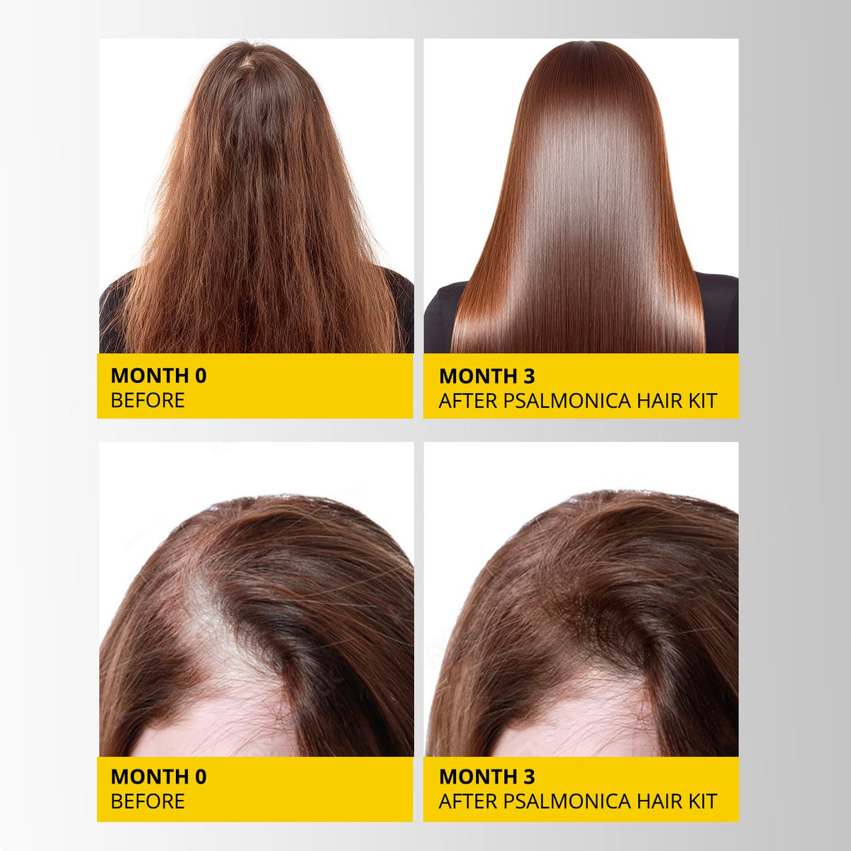 Psalmonica shampoo pump close-up demonstrating easy dispensing and scalp-friendly cleansing