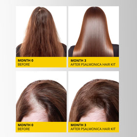 Psalmonica shampoo pump close-up demonstrating easy dispensing and scalp-friendly cleansing