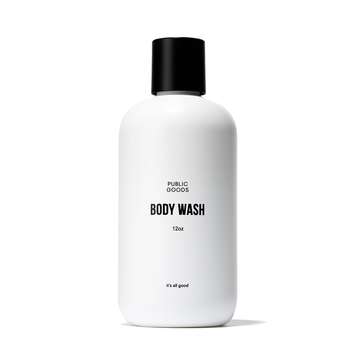 Public Goods front label showing clean branding and scent