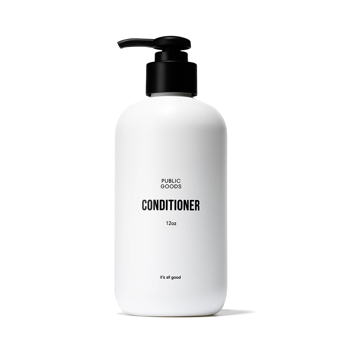 Public Goods conditioner front label showing brand and clean design for clarity