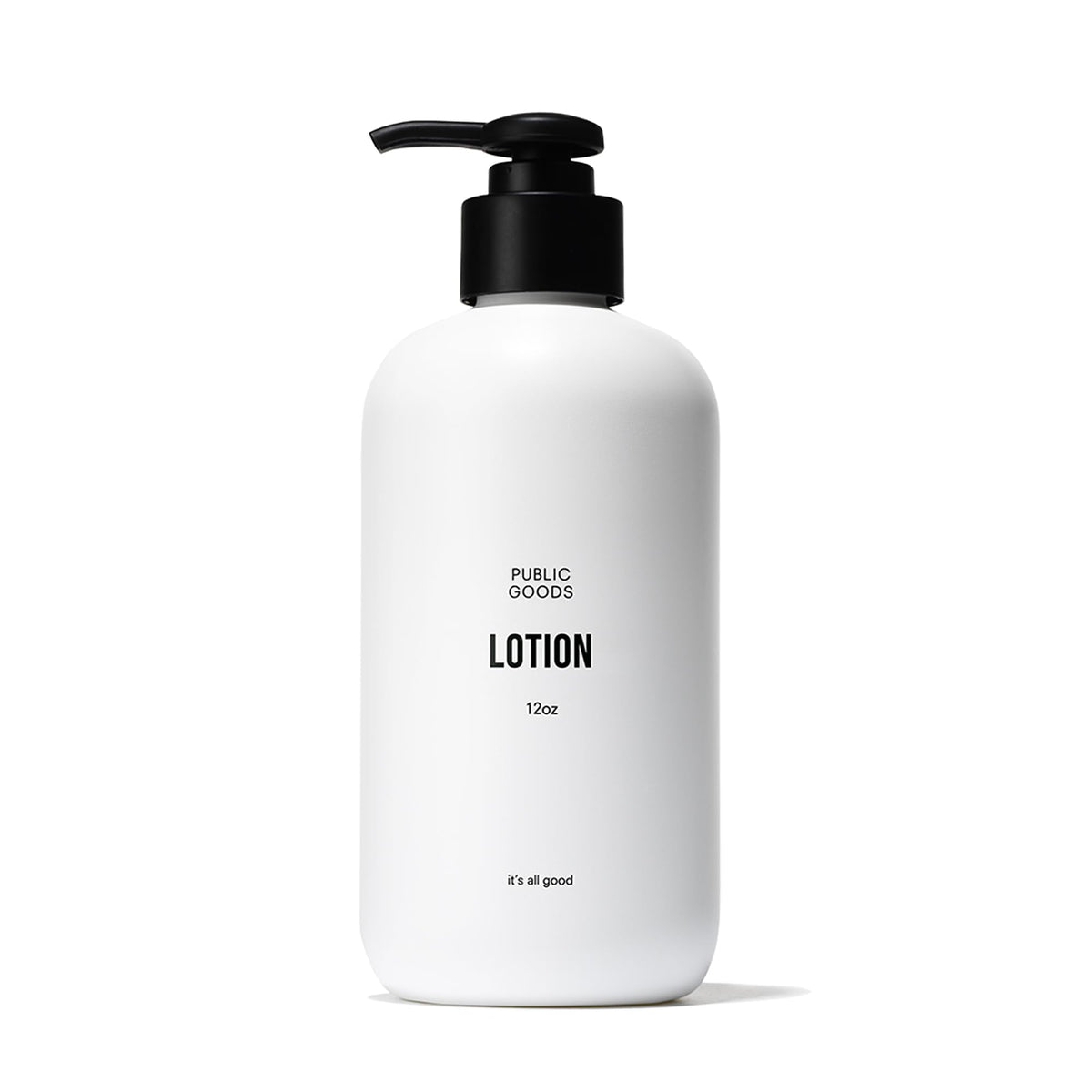 Public Goods front packaging showing clean bottle and brand benefits